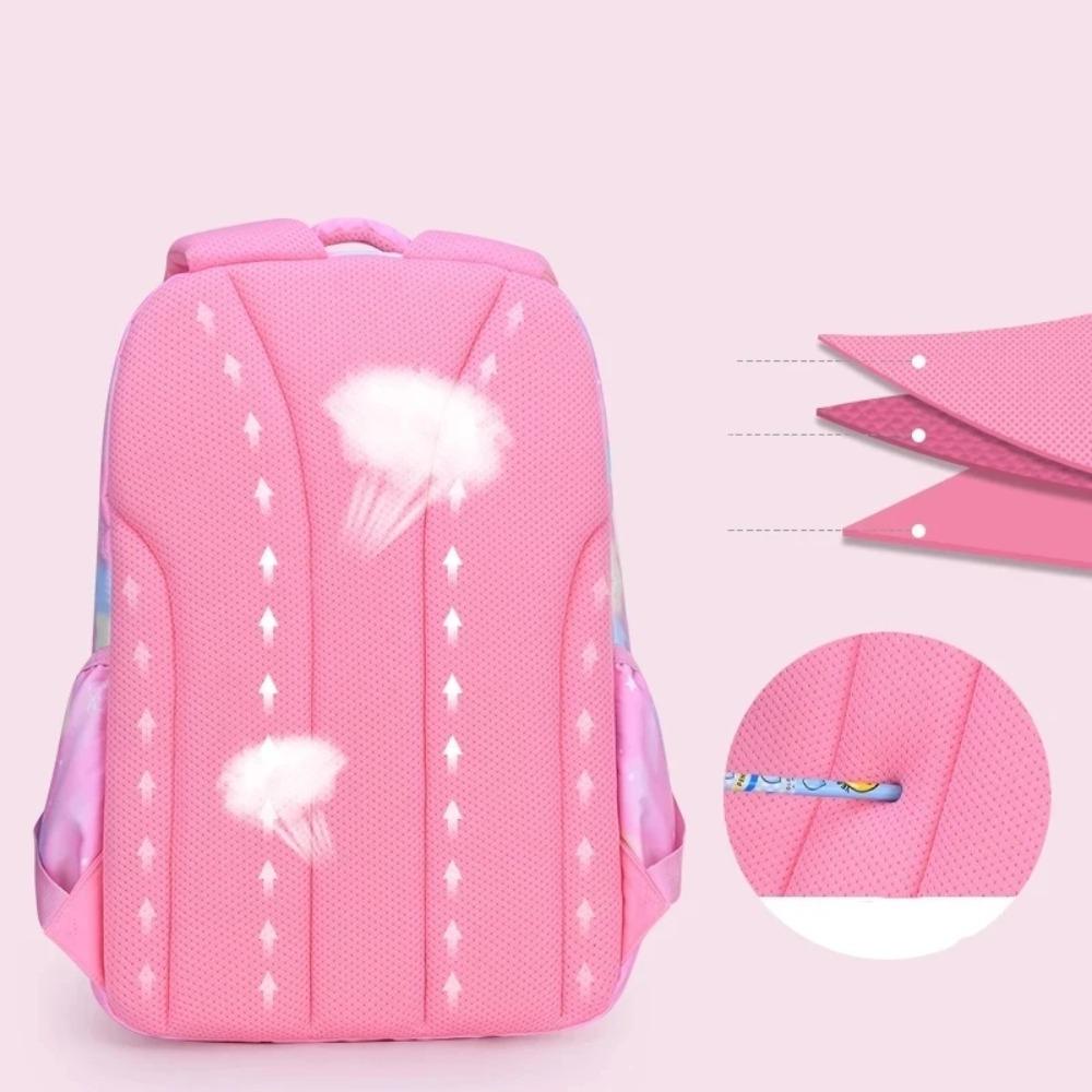 Kinder Meisjes Rugzak Schooltas Roze Voor Kind Kind Tiener Schooltas Basisschool Kawaii Schattig Waterdicht