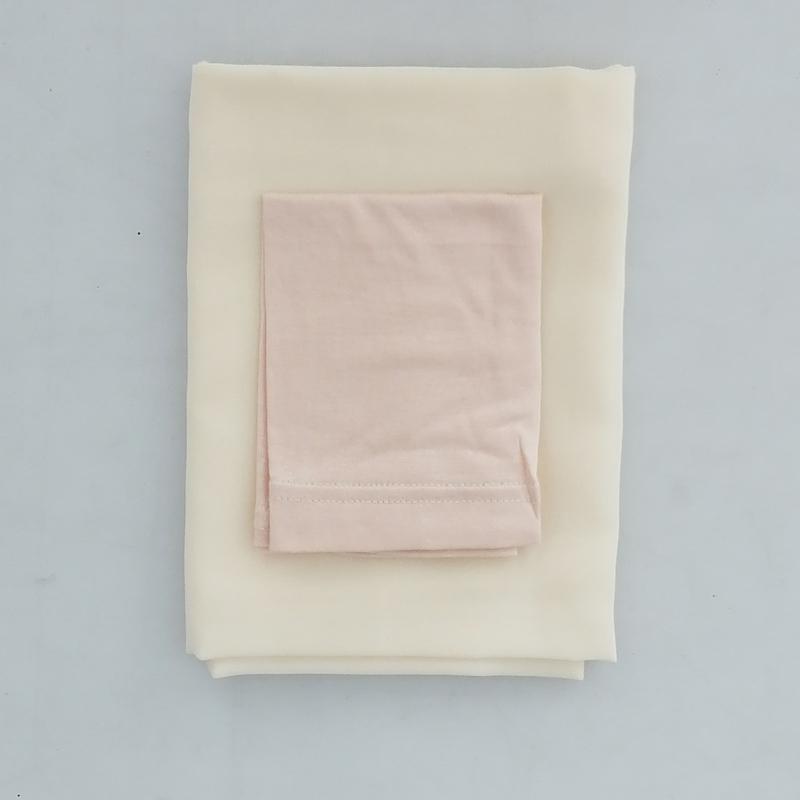 2Pcs Undercap Chiffon Hijab Scarf Set Thin Elastic Tube Head Cover Elegant Soft Cozy Breathable Sunscreen Bandana Combination