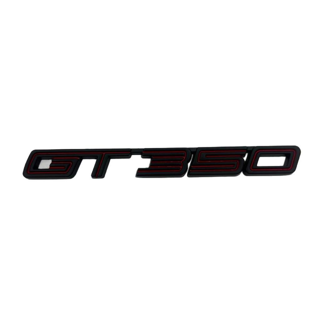 GT350 Labeling for Ford Mustang GT500 Emblems: Side and Rear Mustang Shelby Custom Labels
