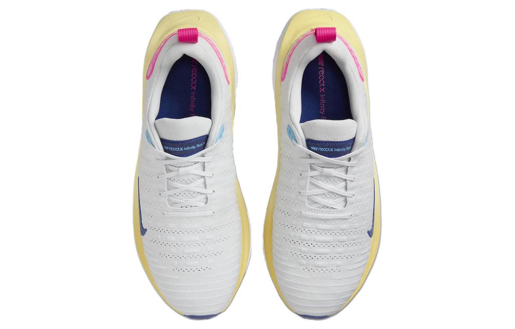 Nike ReactX Infinity Run 4 Photon Dust Saturn Gold Deep Royal Men's Running Shoes DR2665-009