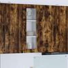 Dishwasher Front Panel Kalmar Smoked Oak 40 x 31 x 100 cm