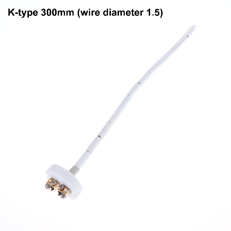 K Type Thermocouple WRN 010 High Temperature Ceramic Core Sensor for Muffle Furnace Accurate Thermal Measurement Heavy Duty