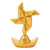 Rotating Metal Windmill Ornament Symbolizing Wealth Success Artistic Indoor and Outdoor Fengshuis Decoration Gift