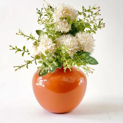 Metal Flower Vase for Home Decor | Table Decorative Item for Bedroom Living Room Office | Best Gift
