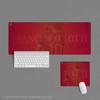New Creative Extra Large Leather Non-slip Stain Resistant Mouse Pad Office Keyboard Table Football Fan Supplies Student Gift Roma Totti Periphery