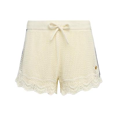 Pantalones Deportivos Casuales de Algodón Puro a Rayas Tejidos con Cordones Originals Resort para Mujer KX0723