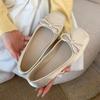 Fashion 2025 New Spring Square Toe Women Flats Shallow Slip on Ladies Casual Ballet Shoes Soft Sole Eelgant Comfortable Dress Shoes