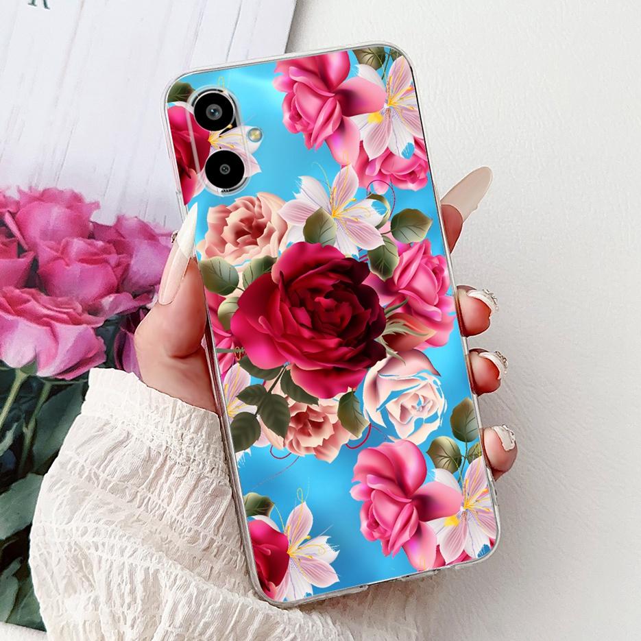 Für Samsung Galaxy F06 5G Hülle SM-E066B Modisches Bemaltes Cover Weiche Silikon Handyhülle Für Samsung F06 M 06 Galaxy M06 5G Fundas