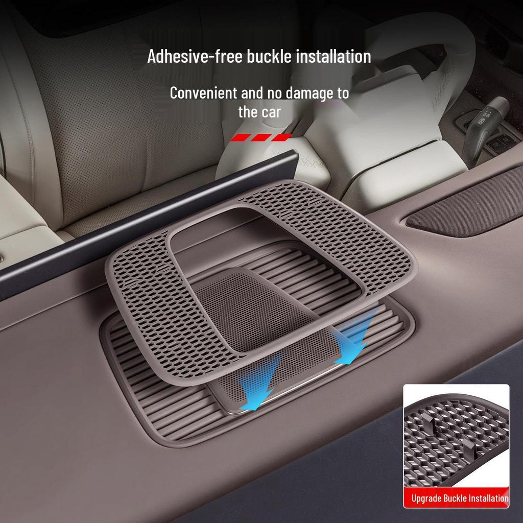 Ideale i6/i8 Armaturenbrett Lautsprechergitter Lüftungsgitter Abdeckung - Staubdichtes Auto Innenraum Zubehör