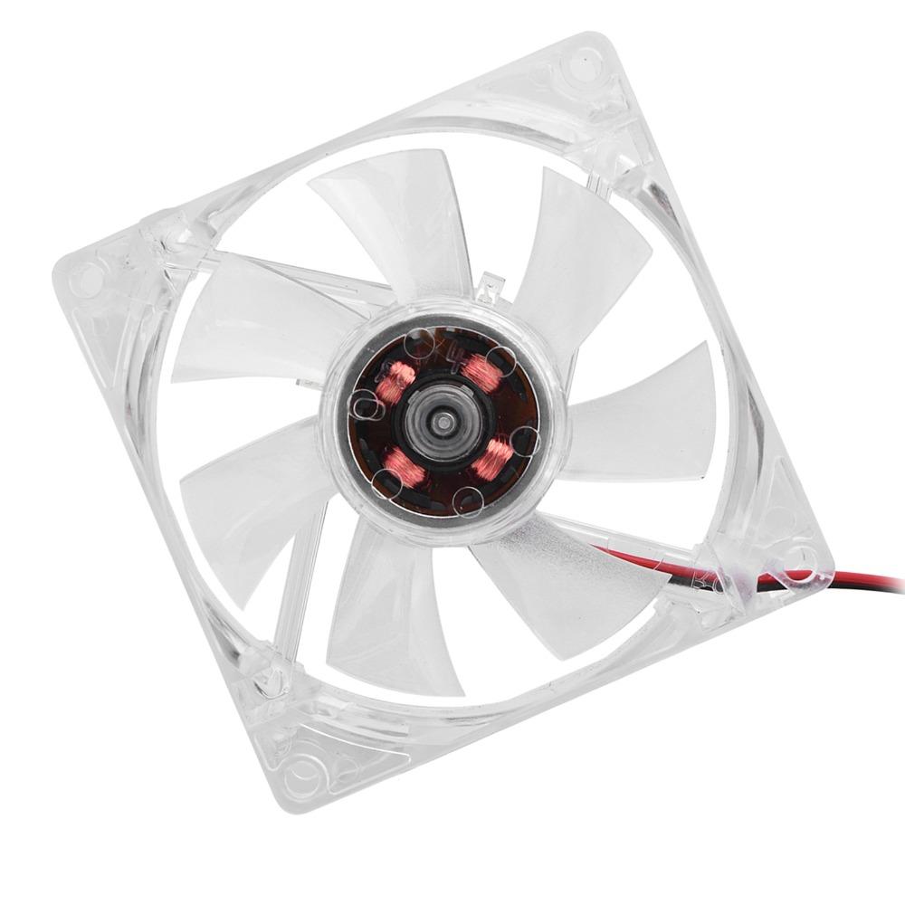 Durable 80mm LED Cooling Fan 4Pin 12V PC Case Fan Blue/Colorful Case Cooling Fan PC Case