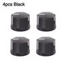 4Pcs ABS Plastic Guitar Effect Pedal Knob Potentiometer Knob  for DJ Mixer Radio Subwoofer