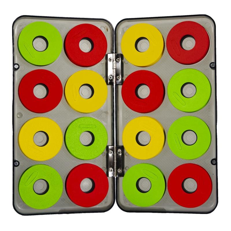 16Pcs Foam Winding Board Fishing Line Shaft Bobbin Spools Tackle Box Red Lines