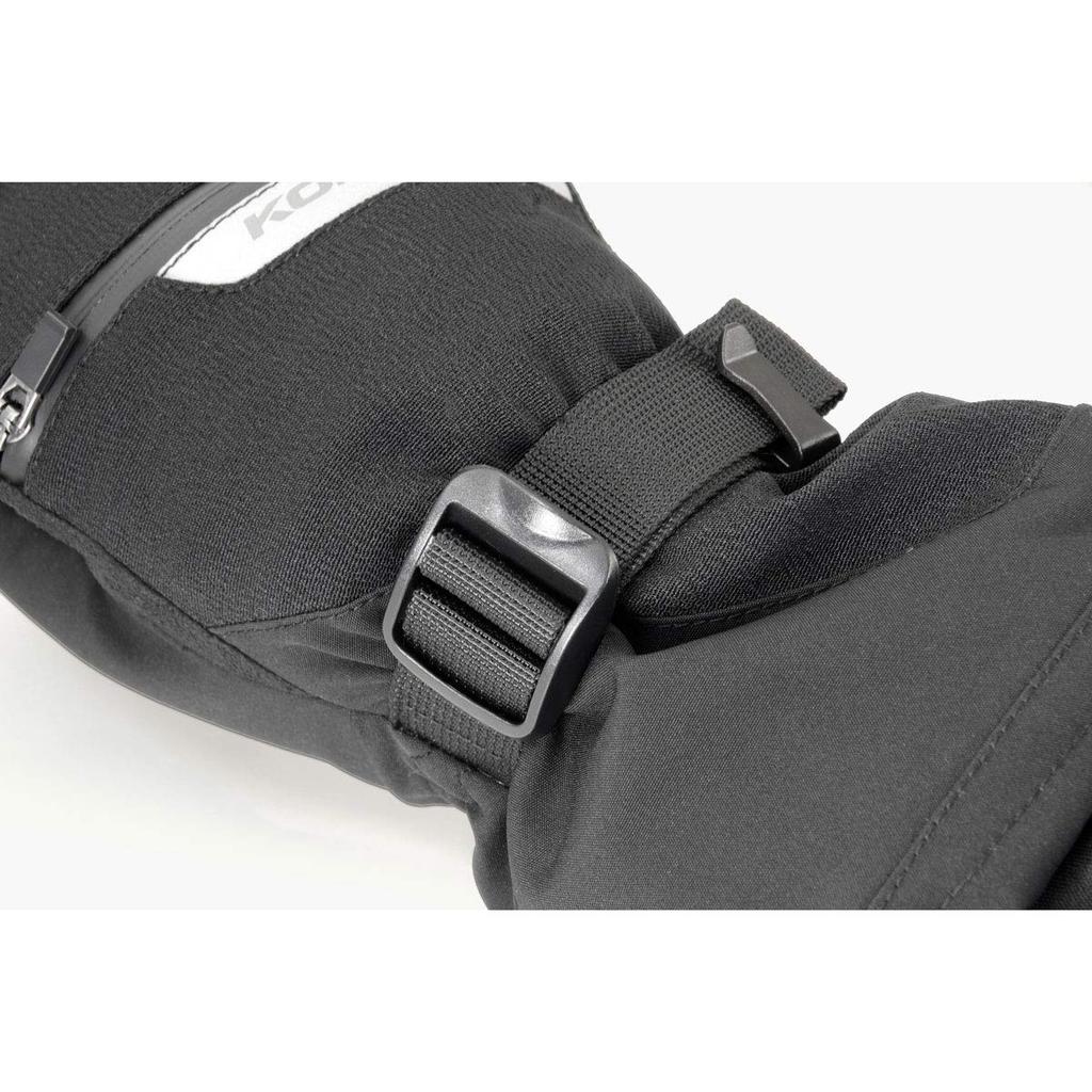 Motorcycle System Winter Long Gloves XL [Komine] Black/Red 06-845 GK-845