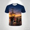 One Piece Luffy Gear 5 Manga Style 3D Printed T-Shirt Summer Casual Anime Tee Adults and Men's Sport Shirts