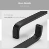 Modern Minimalist Pulls Cupboard Dressers Black Gold Silver Cabinet Door Handles Closet Drawer Knobs Kitchen Furniture Hardw
