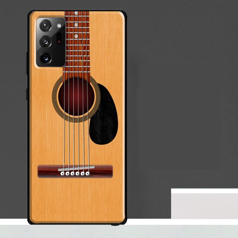 Guitar Instrument Music Case For Samsung Galaxy S25 Ultra S21 S22 S23 S24 Ultra S9 S10 S20 Plus S25 FE Phone Cover