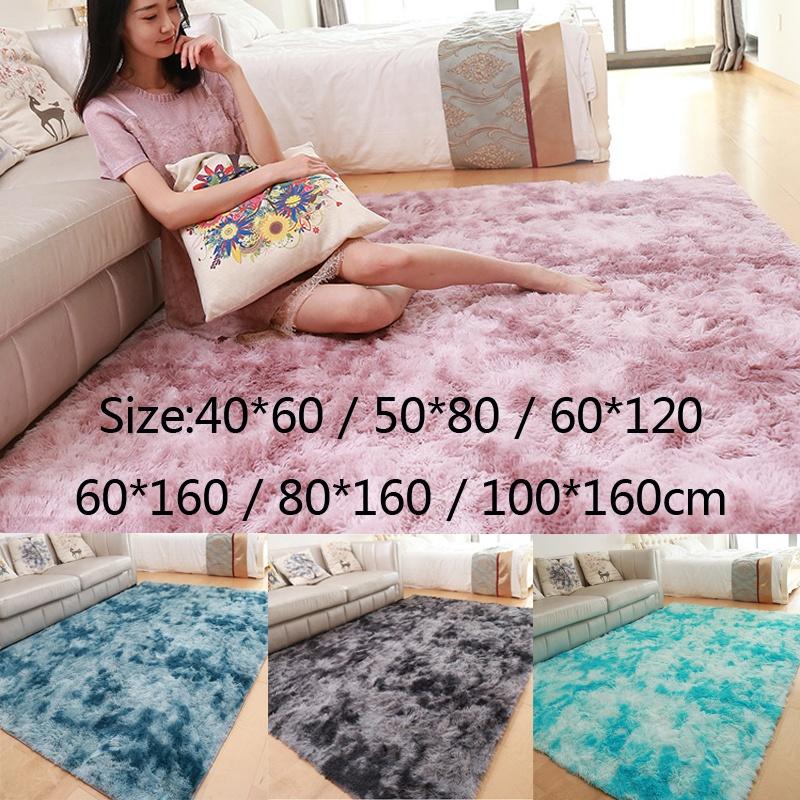 Buy New Gradient Tiedye Carpet Longhaired Nordic Minimalist Carpet