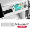 Para Leapmotor B10/B01/Lafa 5 Caixa de Armazenamento Atrás do Painel do Passageiro Capa do Carro Acessórios Decorativos de Interiorafa