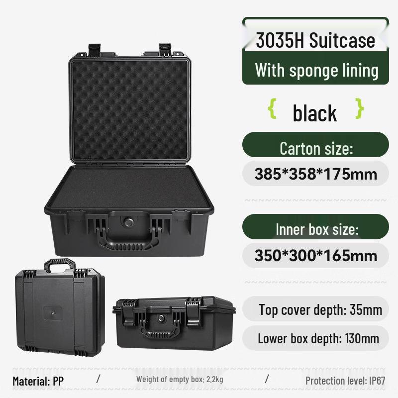 JPHZNB Protective Photography Equipment Hard Case