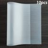 10Pcs EVA Refrigerator Mats Oil Resistant Cuttable Cabinet Drawer Mats Easy Clean Placemats Thermal Insulation Coasters