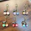 Versatile Cherry Keychain Pendant: Creative Fruit Bag Charm & Exquisite Dessert Gift Accessory