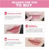 10Pcs Beauty Super Lip Plumper Pink Crystal Collagen Lip Mask Patches Moisturizing Hydrating Lips korean Cosmetics Skin Care
