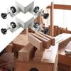 90 Degree Clamps Woodworking 90 Degree 2 Pieces Corner Clamps T-Shaped Positioning Squares Clamping Tool With Adjustable Swing