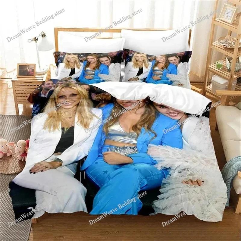 Fashion 3D Print Singer M-Miley Cyrus Bedding Set Boys Girls Twin Queen Size Duvet Cover Pillowcase Bed Kids Adult Duvet Cover74