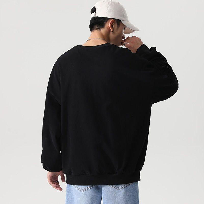 Li Ning Sweatshirts Men's Crew Neck Moderate Regular AWDS519-1