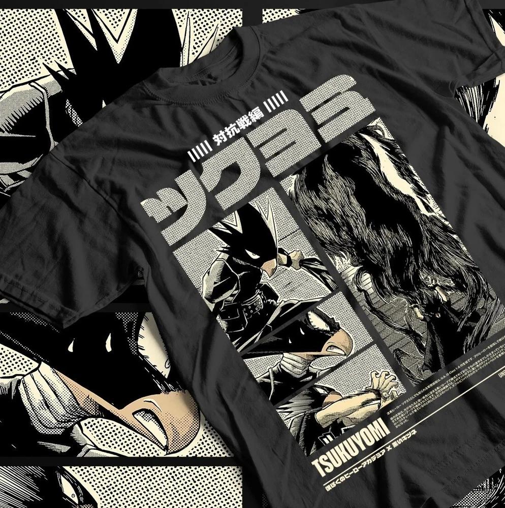 Fumikage Tokoyami Tee My Hero Academia Shirt Anime Gift Shirt Black S