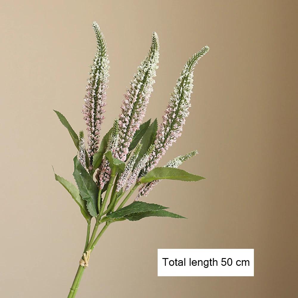 Flower Bouquet Silk Simulated Flowers Floral Arrangement Plastic Artificial Flowers For Gift Table Decoration Wedding Decoration