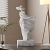 French Retro Character Figurine Decor Luxury Art Ornament For Living Room Open Shelf Wine Cabinet Entrance Home Decoration