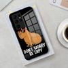 Funny Capybara Phone Case For Samsung S26 S25 Edge Ultra 23 22 21 20 Ultra Plus S24 Fe Glass Cover