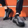 Summer Commuting New Casual Overshoes Mesh Breathable Lazy Shoes Flying Weaving Lightweight Outdoor Travel