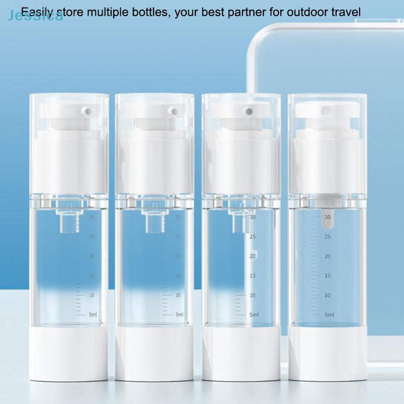 Vacuum Travel Spray Bottles - 15Ml30Ml50Ml Leak-Proof Refillable Cosmetic Containers For Lotion Spray