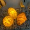 Creative Simulation Croissant Light Cute Cross Bread Night Light LED Bread Lamp  Cake Shop