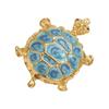 Drip Painting Sea Turtles Charm Stainless Steel Handmade Jewelry Craft Accessory Necklace Making Component