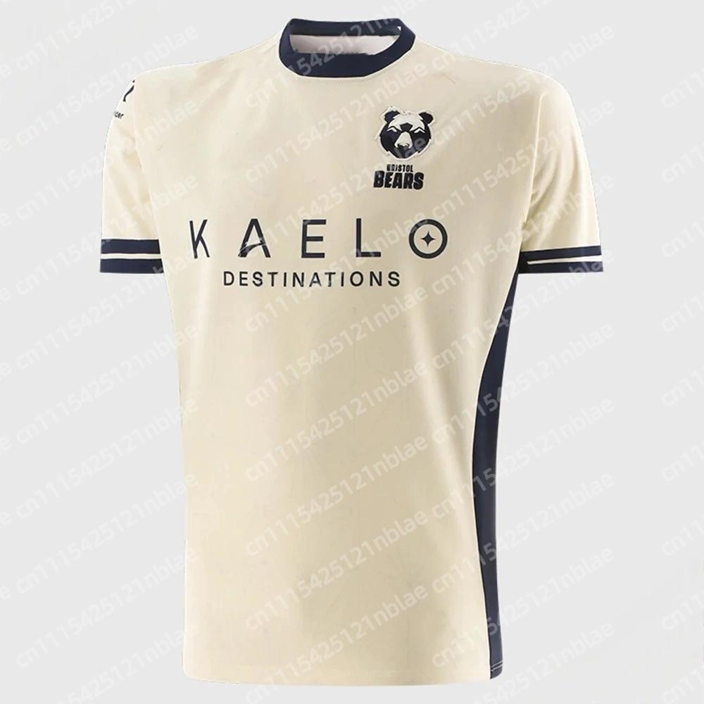 2026 Bristol Bears Blue Stripe Rugby Jersey KAELO DESTINATIONS Sponsor Rugby Shirt for Men Family Kids Tees Fashion Quick Dry