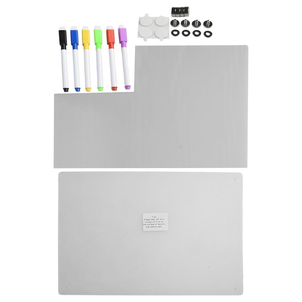 Acrylic Magnetic Calendar Fridge Calendar Message Board Monthly Weekly Calendar High Quality Magnetic Refrigerator Calendar