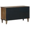 TV Cabinet Brown 80 x 33 x 46 cm Solid Mango Wood