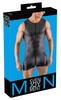 Stellio Black Jumpsuit with Zip - Svenjoyment - Leather, Latex and Vinyl