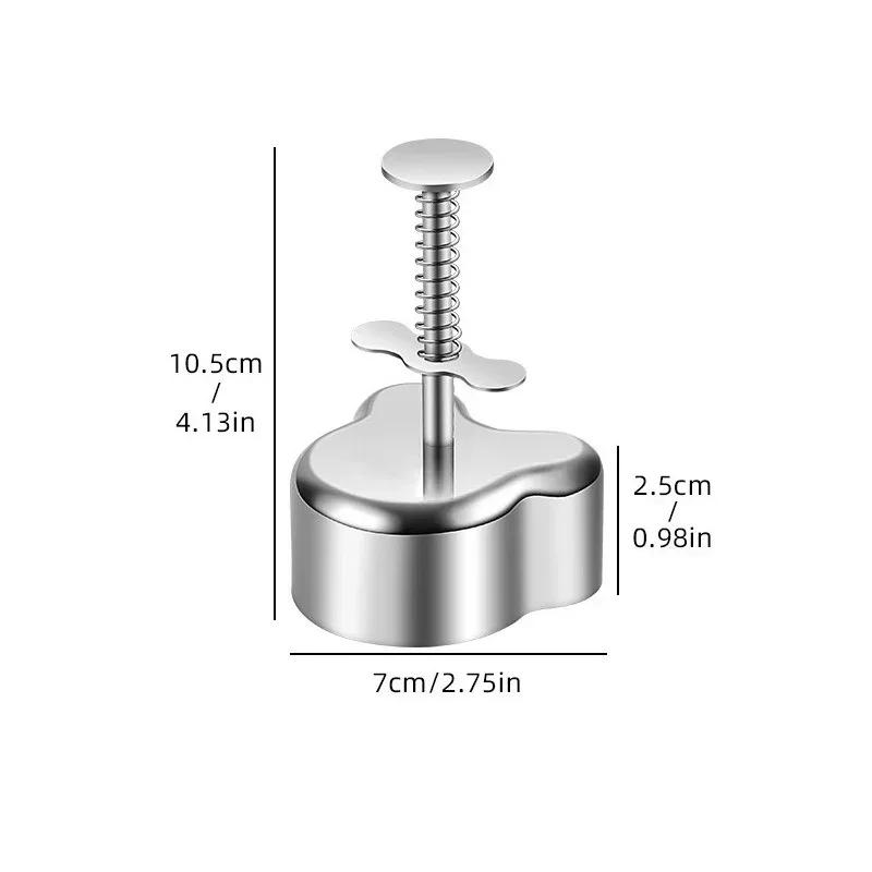 Sushi Mold DIY Rice Ball Mold Stainless Steel Creative Bear Flower Shaped Triangular Rice Ball Lunch Tool Sushi Kitchen Tools