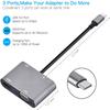 USB C Hub 4 In 1 / 5 In 1 Type C 3.0 Adapter To 4K Compatible-HDMI VGA USB 3.0 PD Fast Charge Splitter Extend Adapter for Laptop