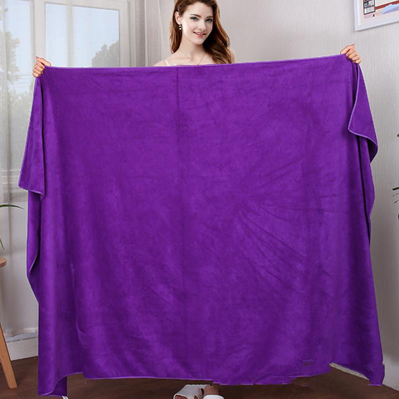 180X200 Cm Microfiber Bath Towel, Super Absorbent, Quick-Drying Soft And Environmentally Friendly Towel,