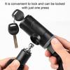 Bicycle Chain Lock with 2 Keys Long Heavy Duty Waterproof Universal MTB Road Mountain Bike Anti-Theft Security Lock Bike