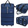 Foldable Expandable Wheeled Travel Duffel Bag