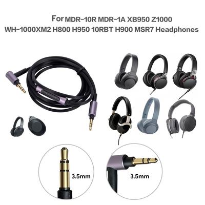 Headphone Stereo Cord Extended Cable for SONY 1000XM5/1000XM4/Z1000/H800 Headphone Cable Headset Cord 59.06inch