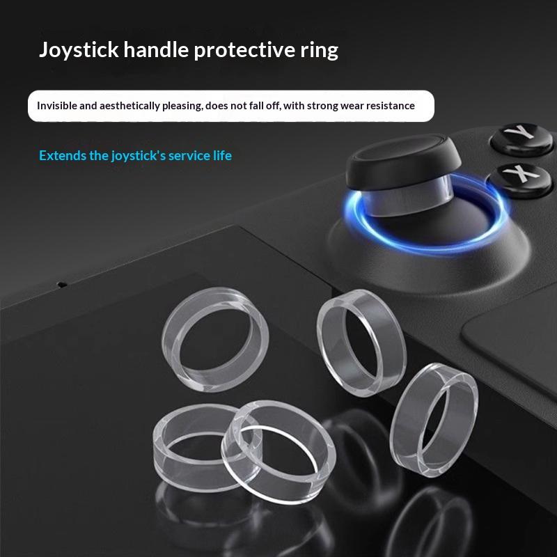 10Pcs Silicone Joystick Caps For Steam Deck/Rog Ally Elastic Protective Ring Anti-Slip Grip Dustproof Design