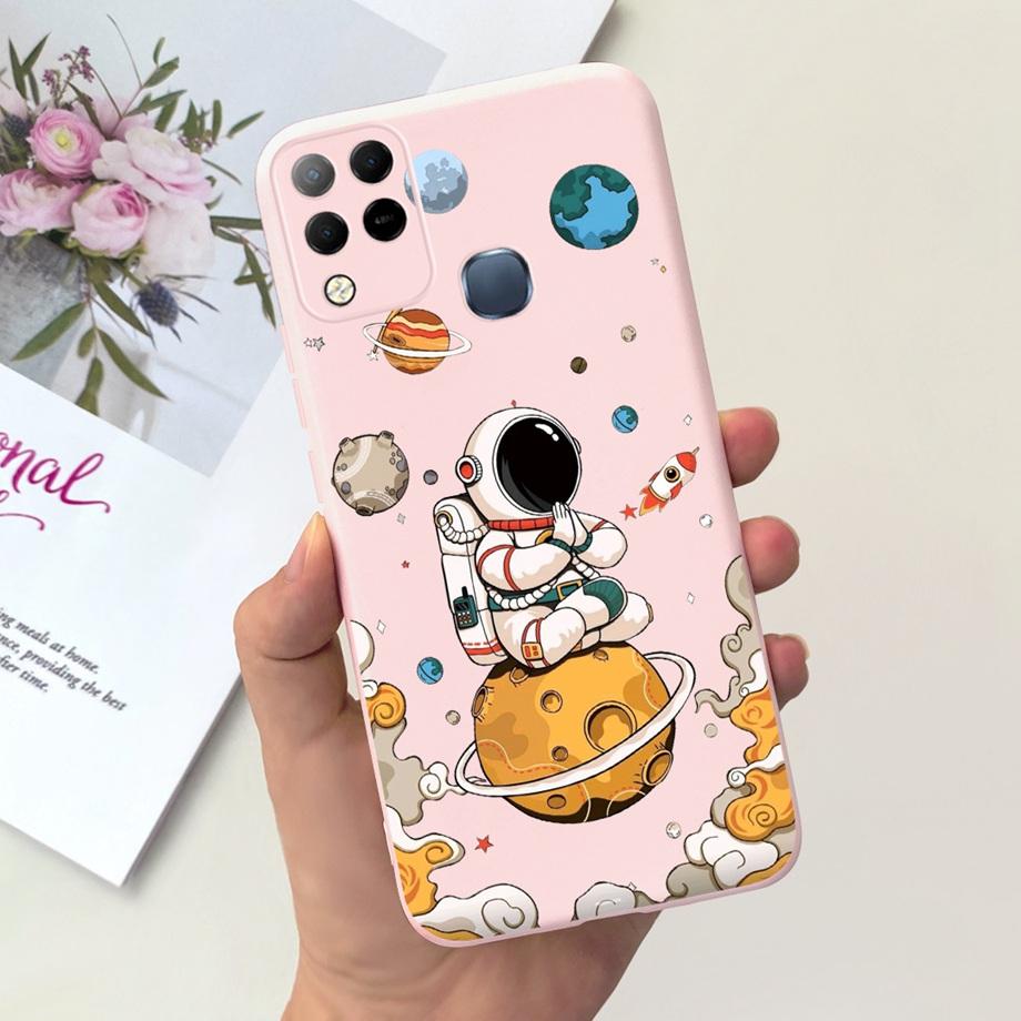 Für Infinix X689F X689 Hülle Infinix Hot 11 G37 Hot 10S NFC 10T Coque Funda Weiches Silikon Kamera Geschützt Schwarze Katze Weltraummann