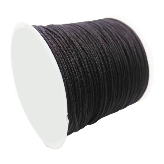 1 Rolle Nylon gewachste Bastelkordel Atmungsaktiv Klare Textur Traumfänger Gewachste Fadenkordel zum Nähen